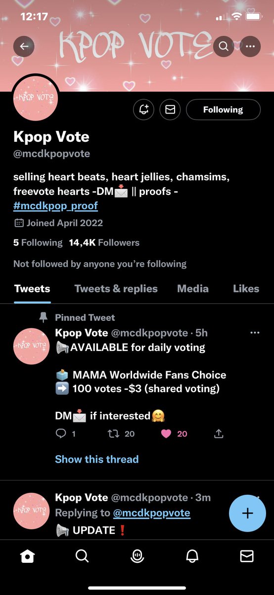 lordprettyahn's tweet photo. @mcdkpopvote done for #SEVENTEEN https://t.co/IhcFIgwaS2