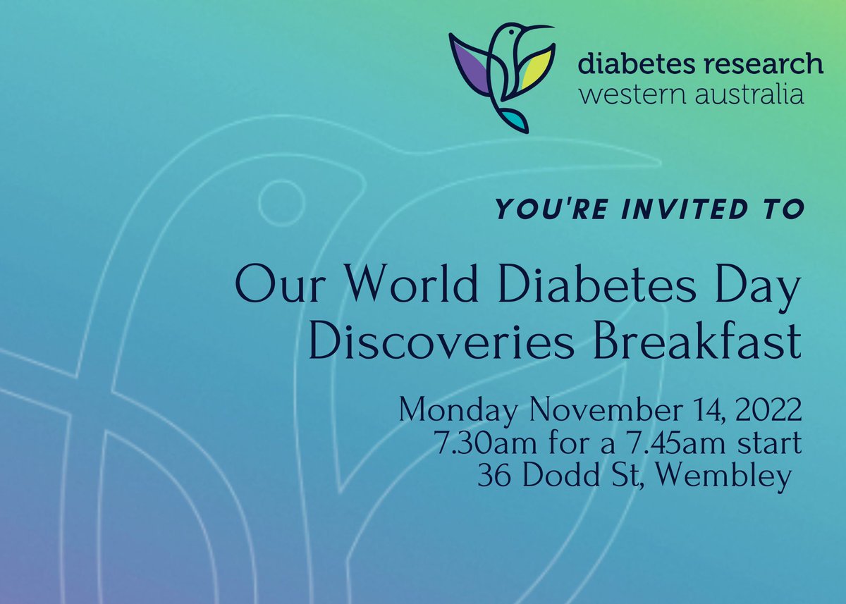World Diabetes Day Discoveries Breakfast - mailchi.mp/8216098ea5b6/7…