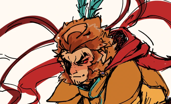 [WIP] pissed off old man moment (i'm adding rough flats to avoid finishing the sketch) 