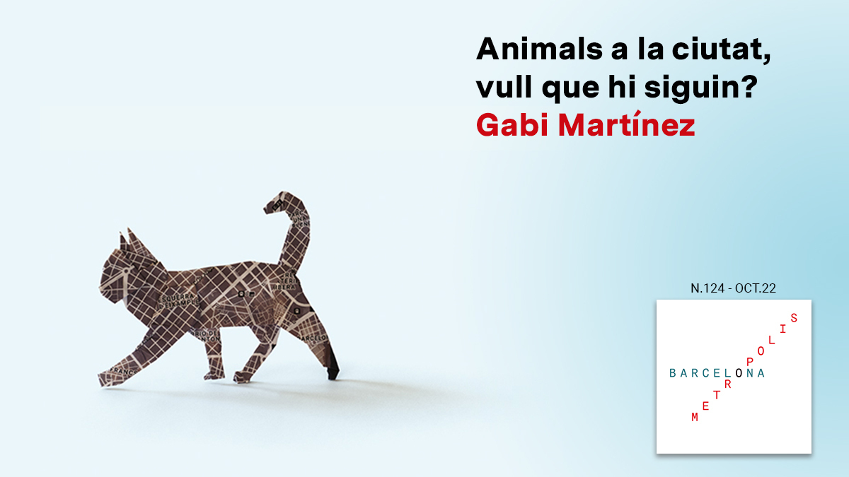#Unfuturincert

🐕 'Animals a la ciutat, vull que hi siguin?'

"En pretendre aïllar-nos dels animals, hem deixat d’entendre’ls i hi hem perdut la sincronia", <a href="/GabiMartnez/">Gabi Martínez</a> a la #Metròpolis124.

🪴via.bcn/r3Ws50L6NtI