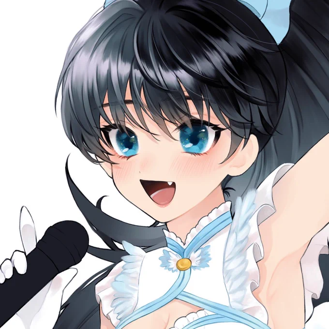 ラフの方が可愛いんだよな(いつものこと) 10月中にはあげたい 