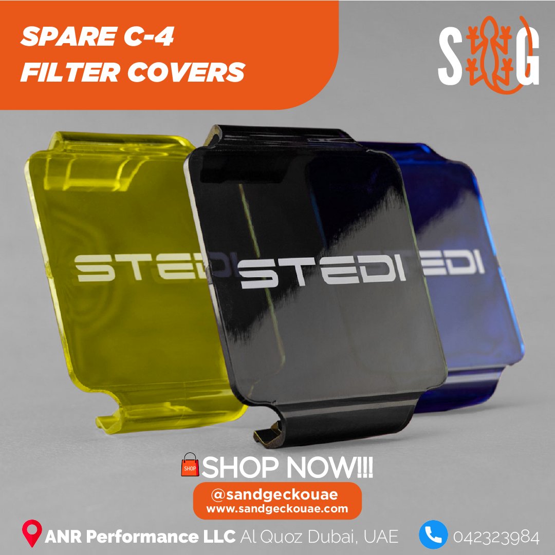 sandgeckouae's tweet photo. 𝐏𝐫𝐨𝐝𝐮𝐜𝐭:🔥SPARE C-4 FILTER COVERS🔥

Buy Now 🌐 https://t.co/kBpY3KYy5A
Follow Us on Social Accounts 👍 @sandgeckouae

#SandGeckoUAE #stedi #ledlights #barlights #LedLighting #HeadLights #FilterCovers #SpareC4 #C4 https://t.co/7GNkj74A2A