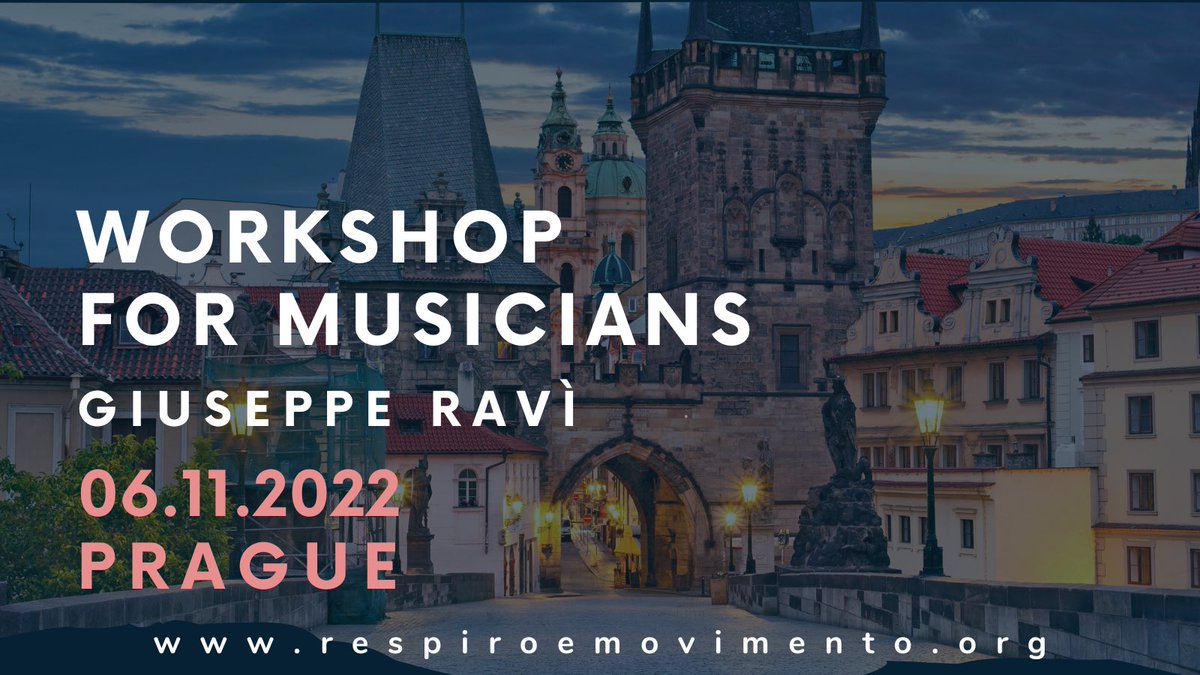 ReMsBlog's tweet image. I am looking forward to it! :)

respiroemovimento.org

#respiroemovimento #workshop #piano #pianist #singer #violin #cello #prague