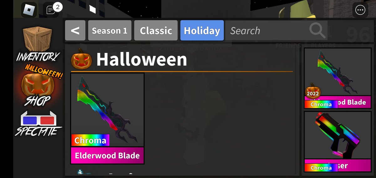 Trading the new chroma elderwood blade
Only looking for mm2
No cross trades
#mm2 #mm2trades