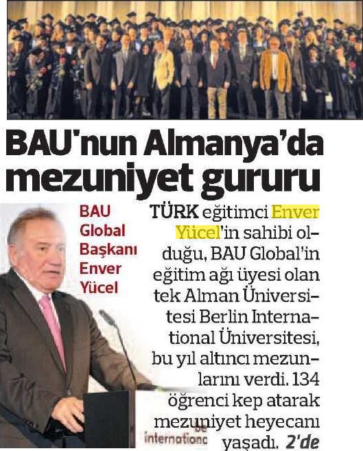 BAU Global bünyesindeki Berlin International Üniversitesi"nde mezuniyet gururu🎓🎓🎓