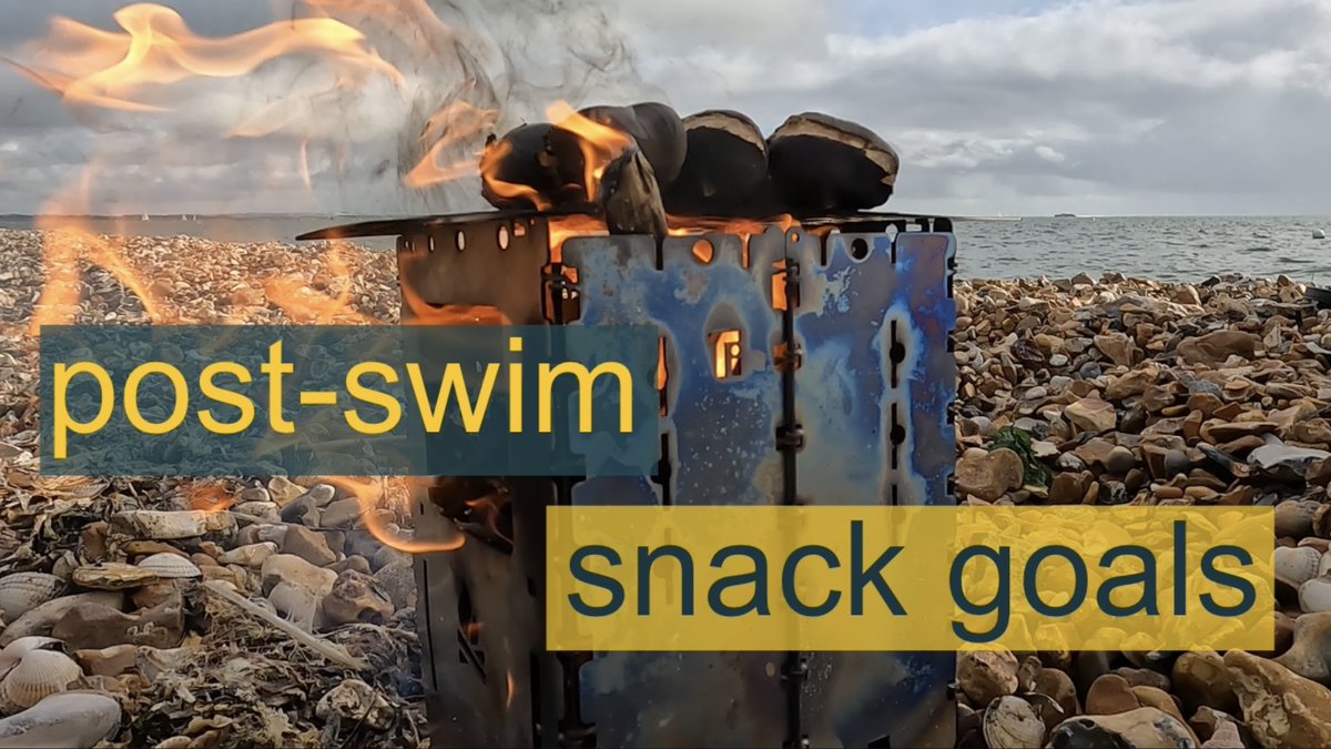 Rolling towards the clock change, it’s time to up my post-swim snack game. I give you chestnuts roasting on a windy beach. #chestnuts #awakenyourbluemind 

VIDEO
youtu.be/wMVkvyLu6wo