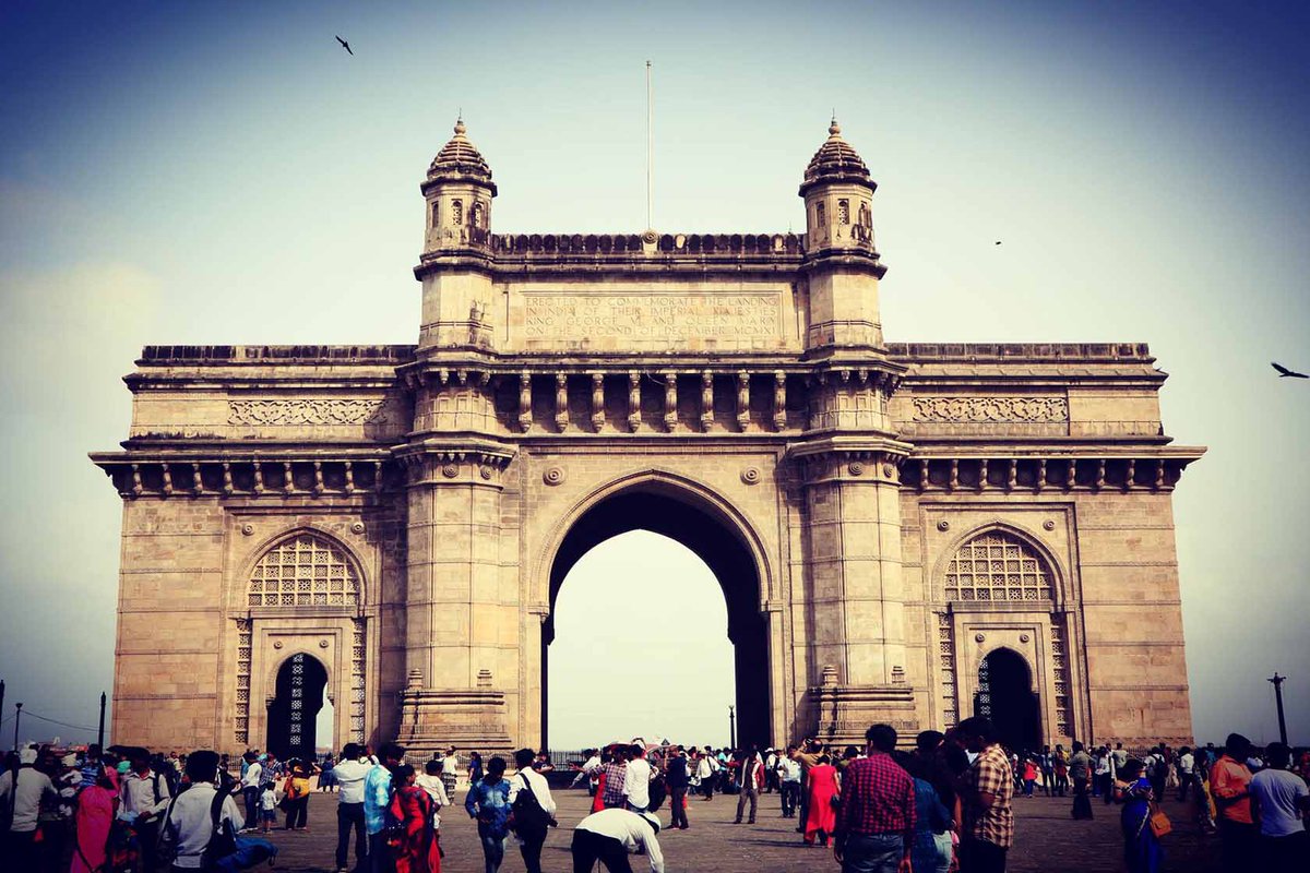 GrandMumbai's tweet photo. Gateway of India clicked by our Founder during one of the #mumbai tours for our guests from #UnitedKingdom

Our Mumbai Historical Tour will help you see British Heritage Monuments in Mumbai and also tell you amazing stories related to the British Rule in India. 

#mumbai #india https://t.co/gL8ALC1JX4