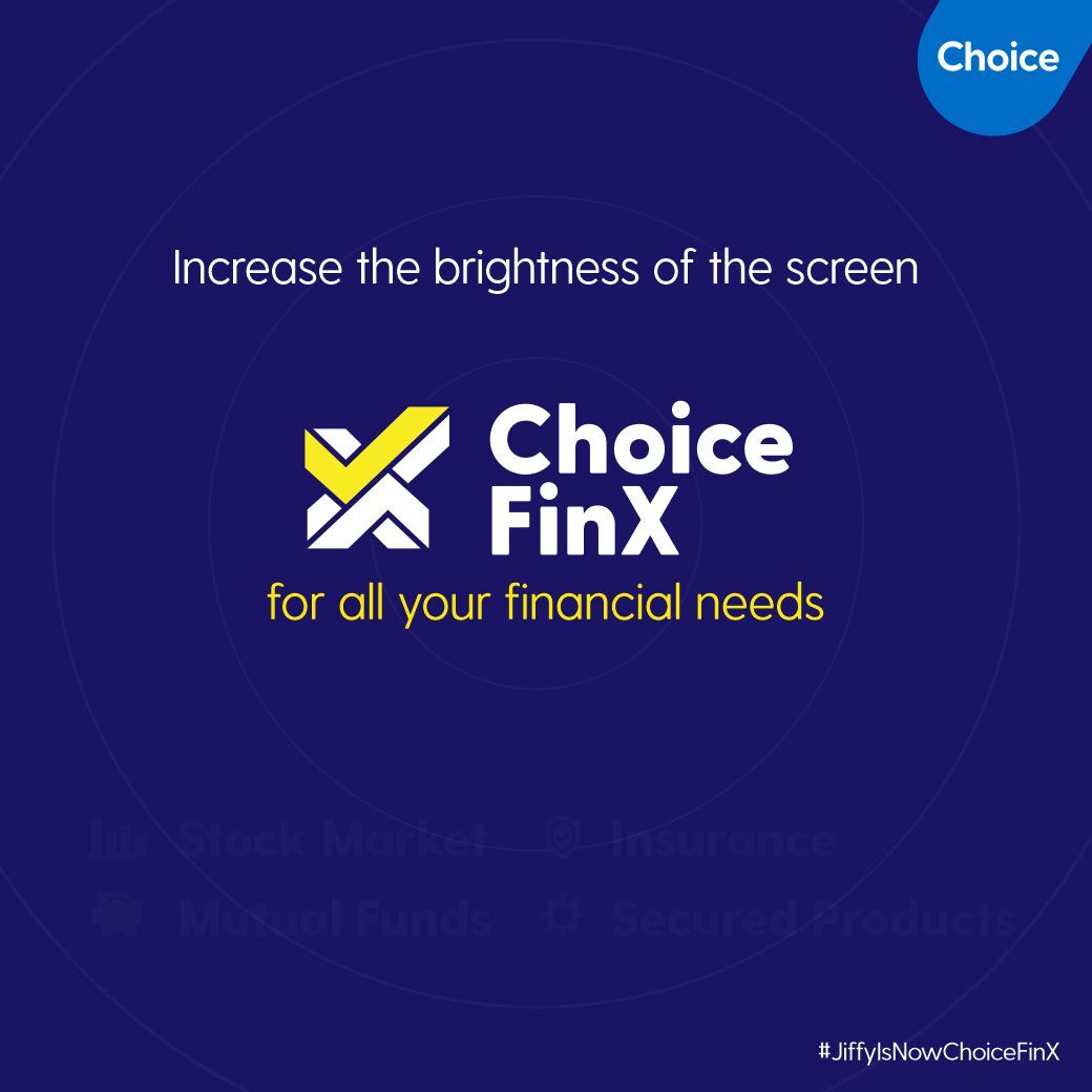 ChoiceHQ_Social's tweet photo. This Diwali, πͺ Choice FinX brings you the gift of wealth.π€©
Choice FinX App is designed for every kind of investor/trader which helps you with multiple investment option with better diversification.
#ChoiceFinX #JiffyIsNowChoiceFinX #StockMarket #Choice #TheJoyOfEarning https://t.co/UVQ8nYee1D