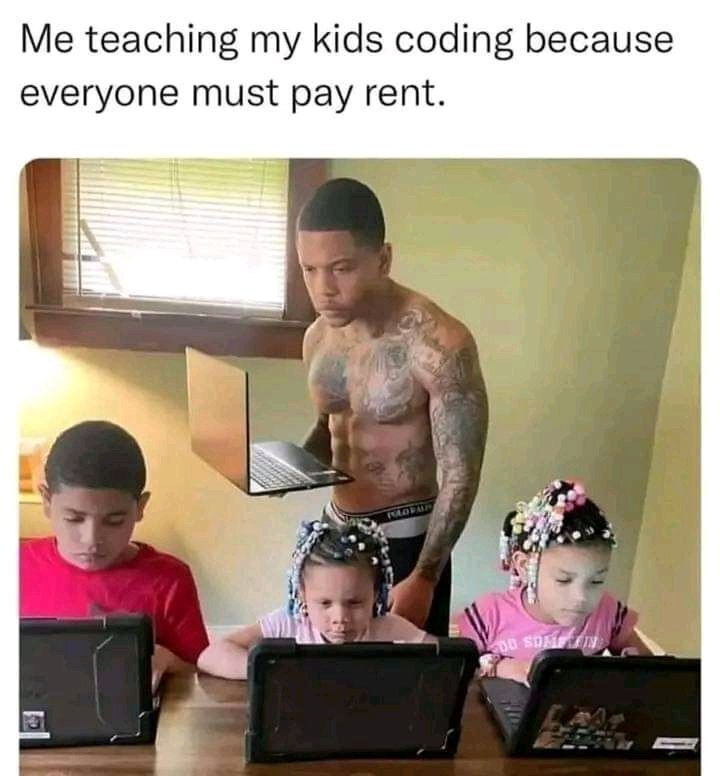 PrgrmmrHumor_io's tweet photo. Me and my siblings are all into technical fields , quite relatable to me 😄
Visit https://t.co/VFSMajZHgB for more.
-----------------------------
#python #programming #dev #tech #devhumor #technology #engineering #developer #javascript #programmerhumo… https://t.co/qJrtKhId6z https://t.co/4SlYOp9Cd2