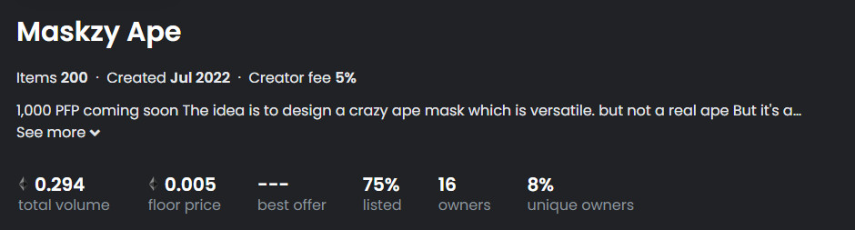 Maskzy Ape tweet media