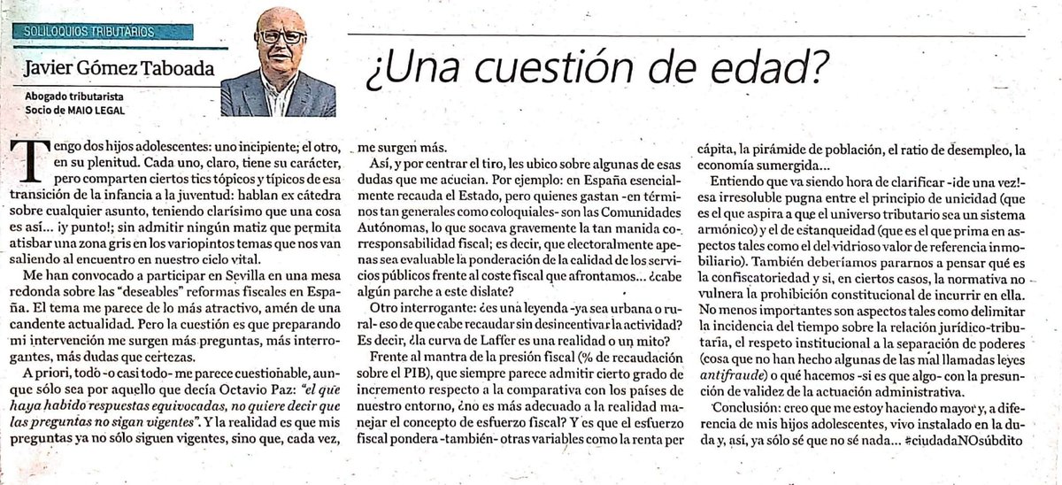 JavierGTaboada's tweet photo. Mi soliloquio quincenal #ciudadaNOsúbdito https://t.co/4SVOMj8n3A