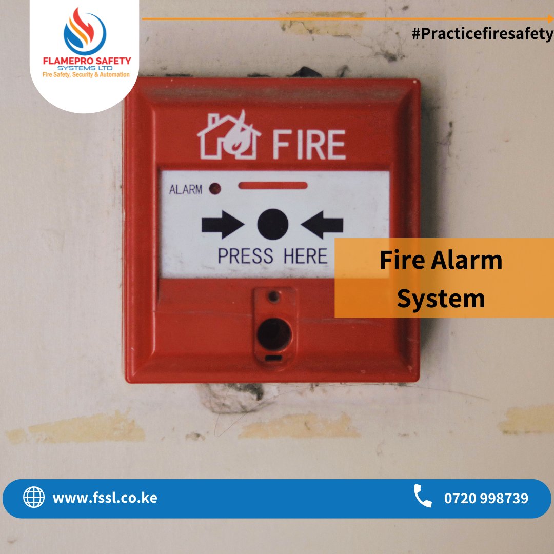 OfficialFssl's tweet image. We supply and install fire alarm systems and other fire safety equipment at affordable rates. 

Contact us today

☎0720998739
✉️enquiries@fssl.co.ke
🌐fssl.co.ke

#fssl #firesuppressionsystem #firesafety #fireextinguisher