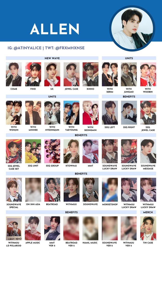 CRAVITY [NEW WAVE] — photocard template / wishlist 221025 ver