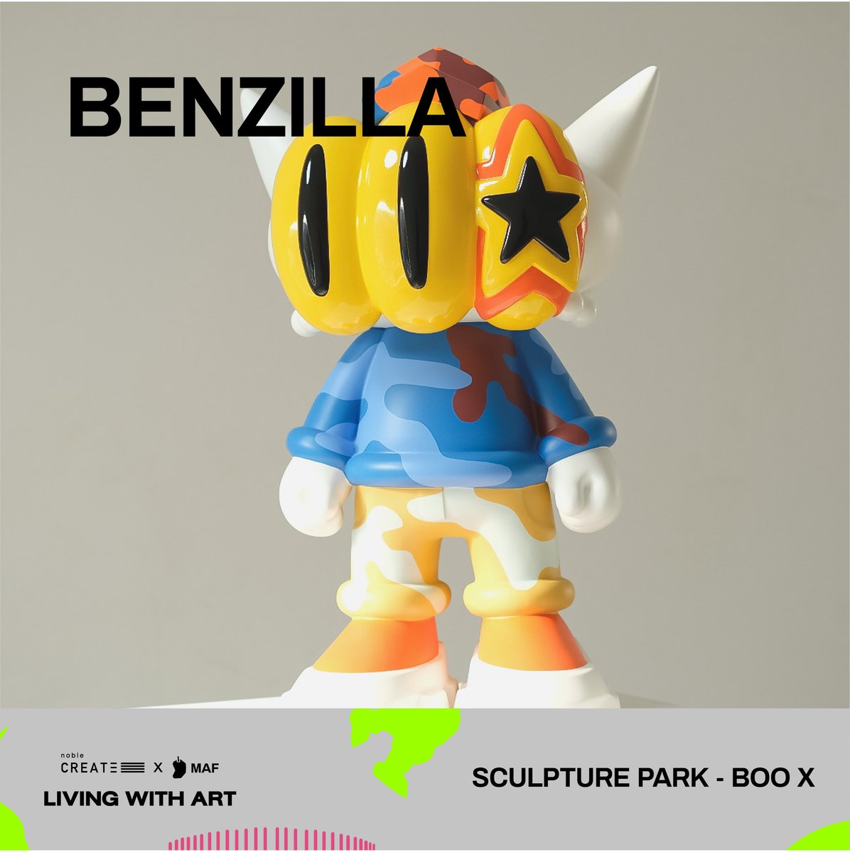 MangoArtFest's tweet photo. Another high light feature of Living with art is a sculpture park by BOOX, a well-known foundry in Thailand. 
The opening will take place at Noble Create Sale Gallery on October 29. Please check back with us for our opening program. https://t.co/SbutqdX5fM