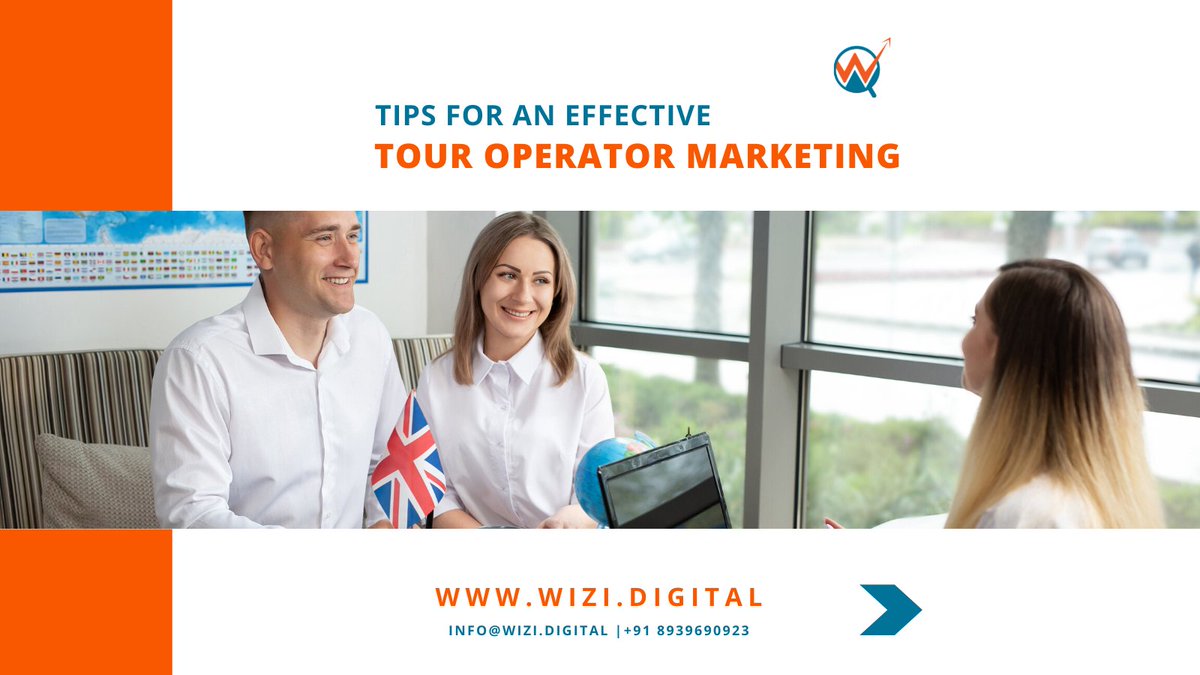 WiziLtd's tweet image. Tips for an effective tour operator marketing

#wizidigital #touroperator #traveloperator #travelmarketing #travelmarketingagency #travelmarketingservices