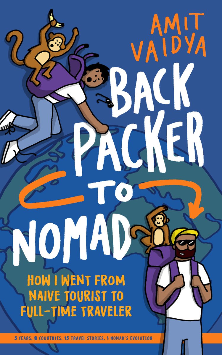 @davepperlmutter Here's mine if you love travel frolics and misadventures 'Backpacker to Nomad is available on amazon worldwide
