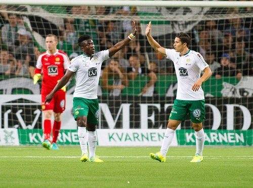 Ett mål i Allsvenskan och numera även ett mål i La Liga - i den 89:e matchminuten nickade Joseph Aidoo (2015-17, 30 matcher) resolut in kvitteringsmålet i Celta Vigos 1-1-match hemma mot Getafe. Williot Swedberg fortsatt kvar på bänken #Bajen 
📸: <a href="/isopeter/">Peter ♛</a>