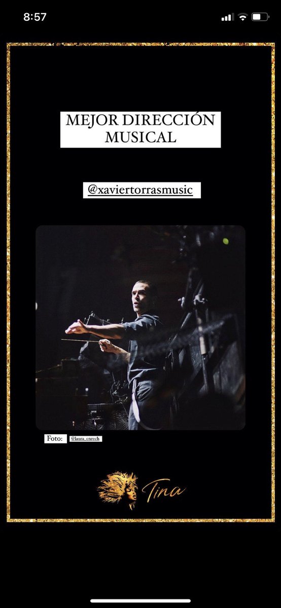 StagePrensa (@stageprensa) on Twitter photo Anoche <a href="/tinaelmusical/">Tina El Musical</a> se alzó con los <a href="/PTMusical/">PremiosTeatroMusical</a> a mejor Actriz Protagonista (Kery Sankoh), Mejor Dirección Musical (Xavi Torras) y Mejor Musical 👏🏽💥❤️🔥 Anoche <a href="/tinaelmusical/">Tina El Musical</a> se alzó con los <a href="/PTMusical/">PremiosTeatroMusical</a> a mejor Actriz Protagonista (Kery Sankoh), Mejor Dirección Musical (Xavi Torras) y Mejor Musical 👏🏽💥❤️🔥