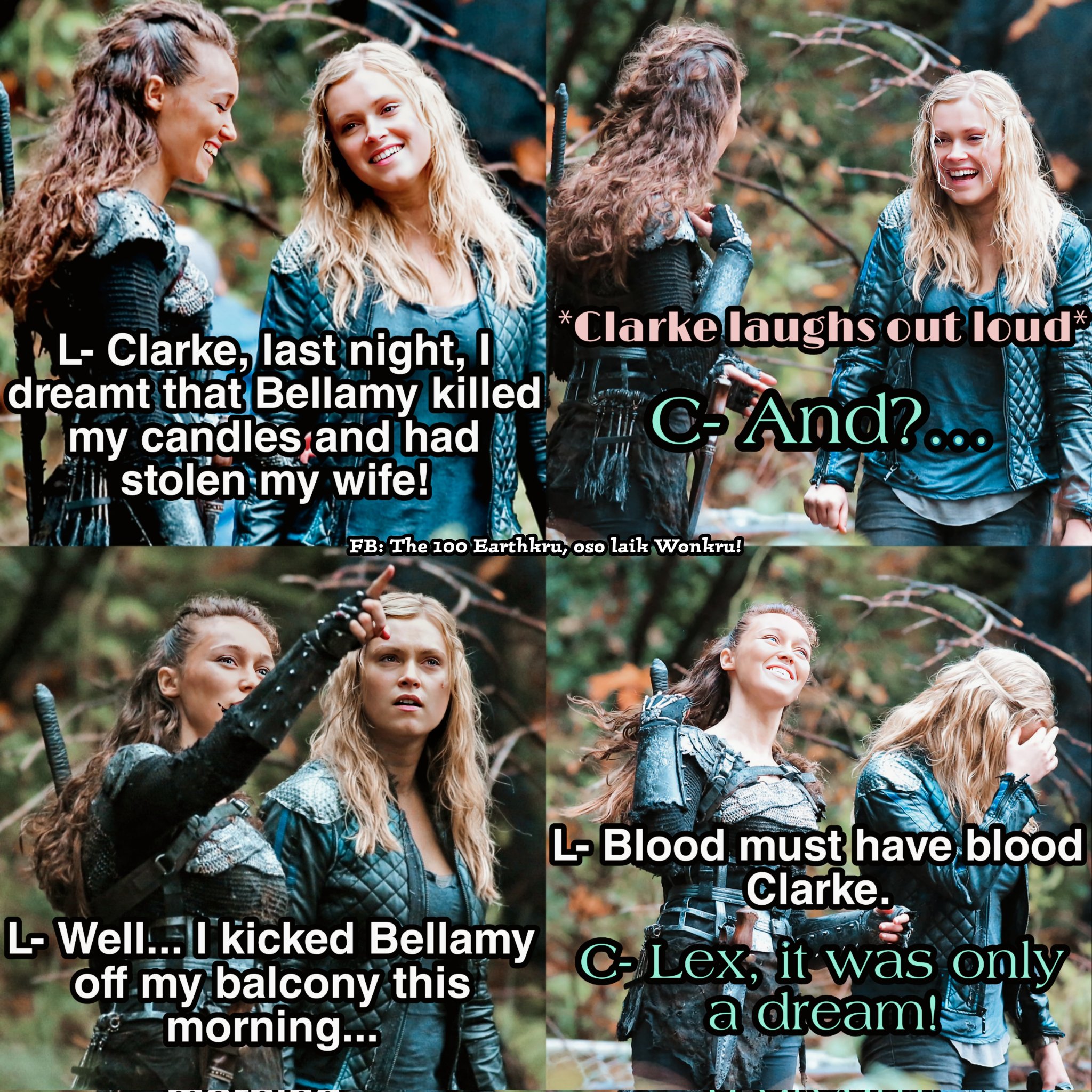 The 100 Just A Meme I Made T Co Ynu7iembut Clexa Mymeme T Co Ewnsgf3w Twitter
