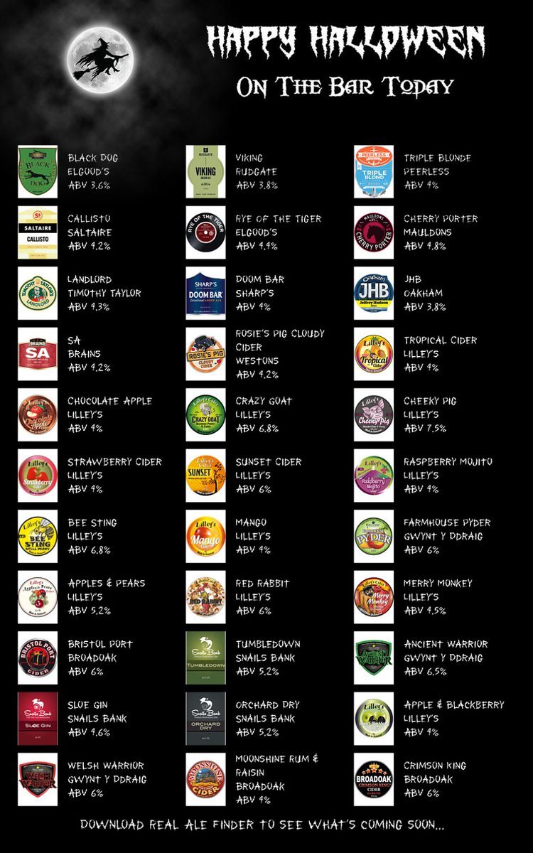 TheGardenHouse5's tweet photo. #ciderfest #norwich #nr2 #hailtheale #ciders #mild #porter #skullattack 

On the bar today!
Beer Board: https://t.co/p2ejKMr81N

@ElgoodsBrewery1 @rudgatebrewery @peerlessbrewing @SaltaireBrewery @Mauldonsbrewery @TimothyTaylors @OakhamAles @NorwichCAMRA
#RealAleFinder https://t.co/XQsH6AL6rs