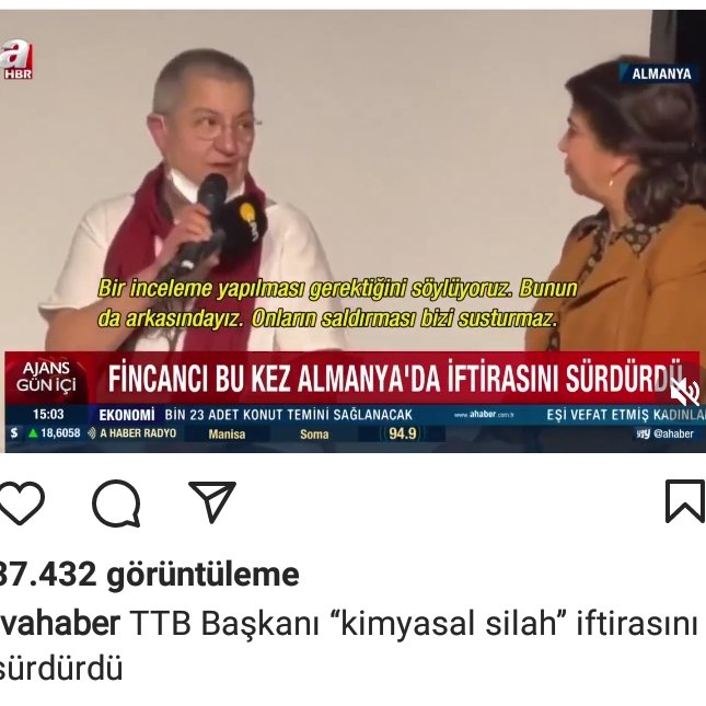 mustafa34031581's tweet photo. Fark varmı !
YOK 
biri pkka âşkıyla yanıyor
diğeri de fetöye,pkka ya destek olup İstanbulu yakanları savunuyor,avukatlığını yapıyor!
Aynı kapıya çıkıyor.
Aynı yolun sözcüleri.
İBB de terörist çalıştıran dan bu sözcülük beklenir.
#YALANMI  ? https://t.co/gVjyY5KtSx