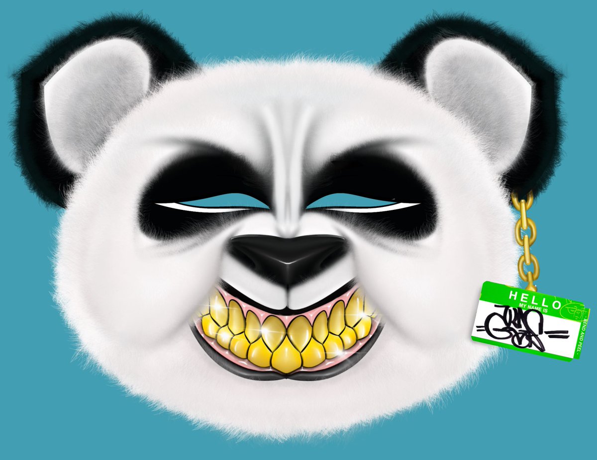 A Tribute @glyf00 one of my favorite #web3 #Artist who has inspired  me and taught me alot. I appreciate him as a leader 👑 and helping me find the confidence to start creating art again. Much luv to #GLYF THE 0️⃣❎🥷🏿🐼.ETH #MASKMODE🎭 #STUFFDOE <a href="/greenmamba_eth/">greenmamba.eth</a> 🐍 #NFTCommunity