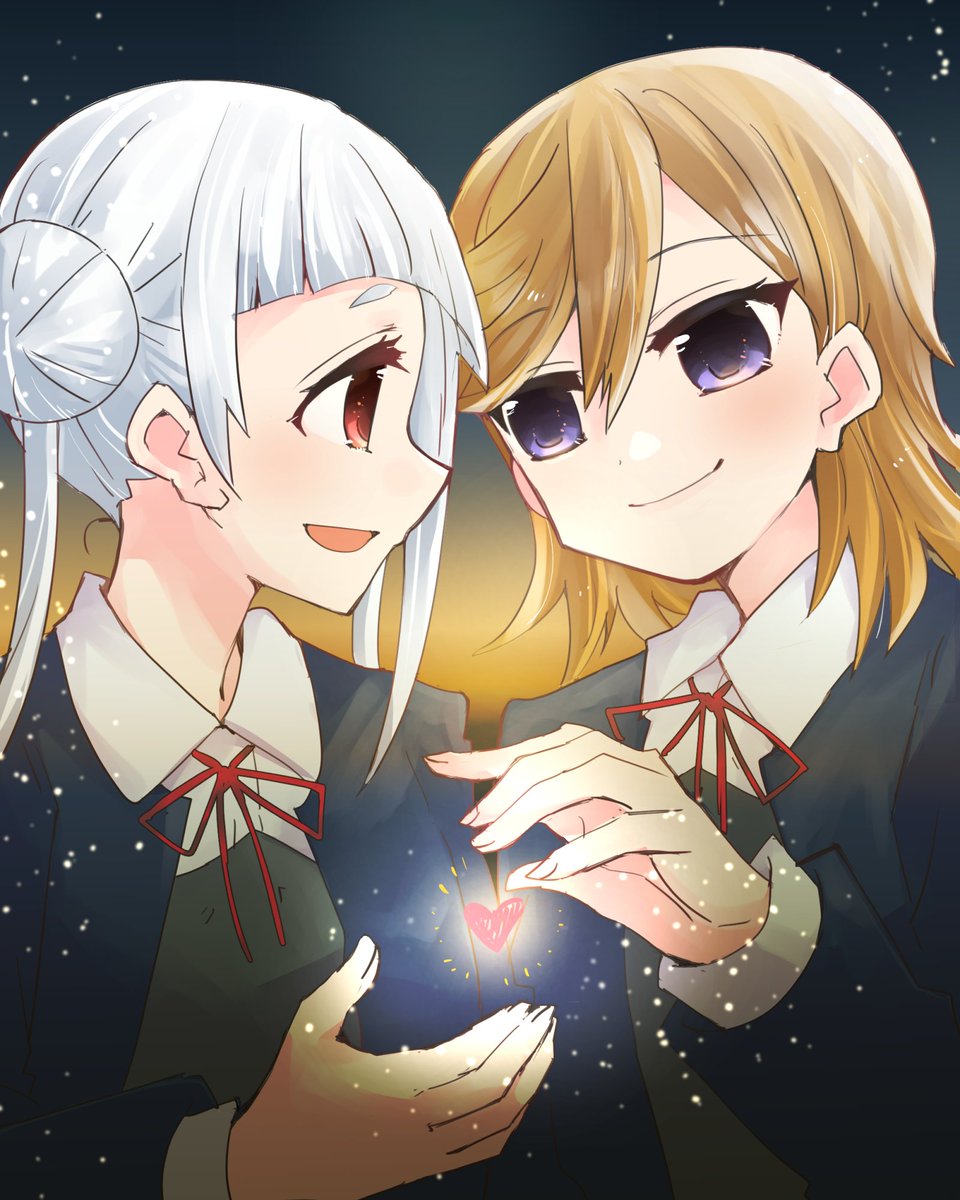 「又の名を画面のこちら側に全然興味ないかのちぃの絵 #あなたの目線外し絵を見せてく」|環月紙袋僕ラブ「ジ51,52」せつはる合同＋おまめ合同＋個人誌🌈👼🔖💫🐬♦✨のイラスト
