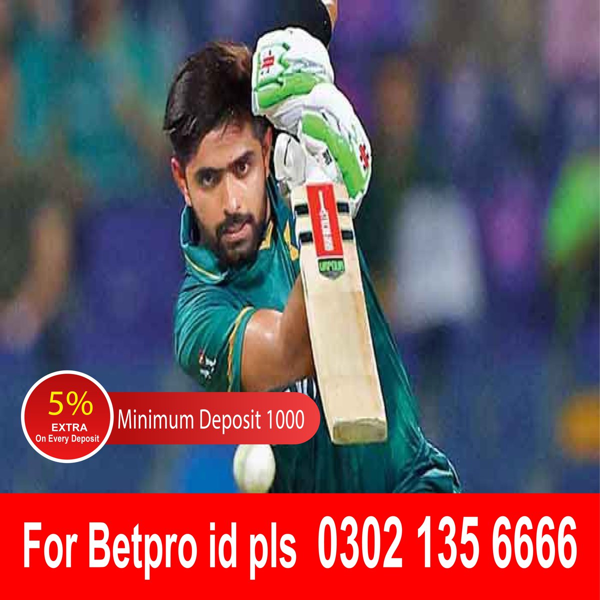 Betpropak's tweet photo. For All Babar AzaM Lover
🟨 ONLINE BETTING ID AT BETPRO EXCH. Full 💯 Trusted Dealer Agent.
✅ ONLINE ID SERVICES.
✅ INSTANT WITHDRAWAL.
✅ Call 0302 135 6666
✅https://t.co/UYpUStuMHs
#betpro #cricketbetting #Betfair #Bet365 #bettingpakistan #inforeborn #t20worldcup https://t.co/QV5EqCYwHn