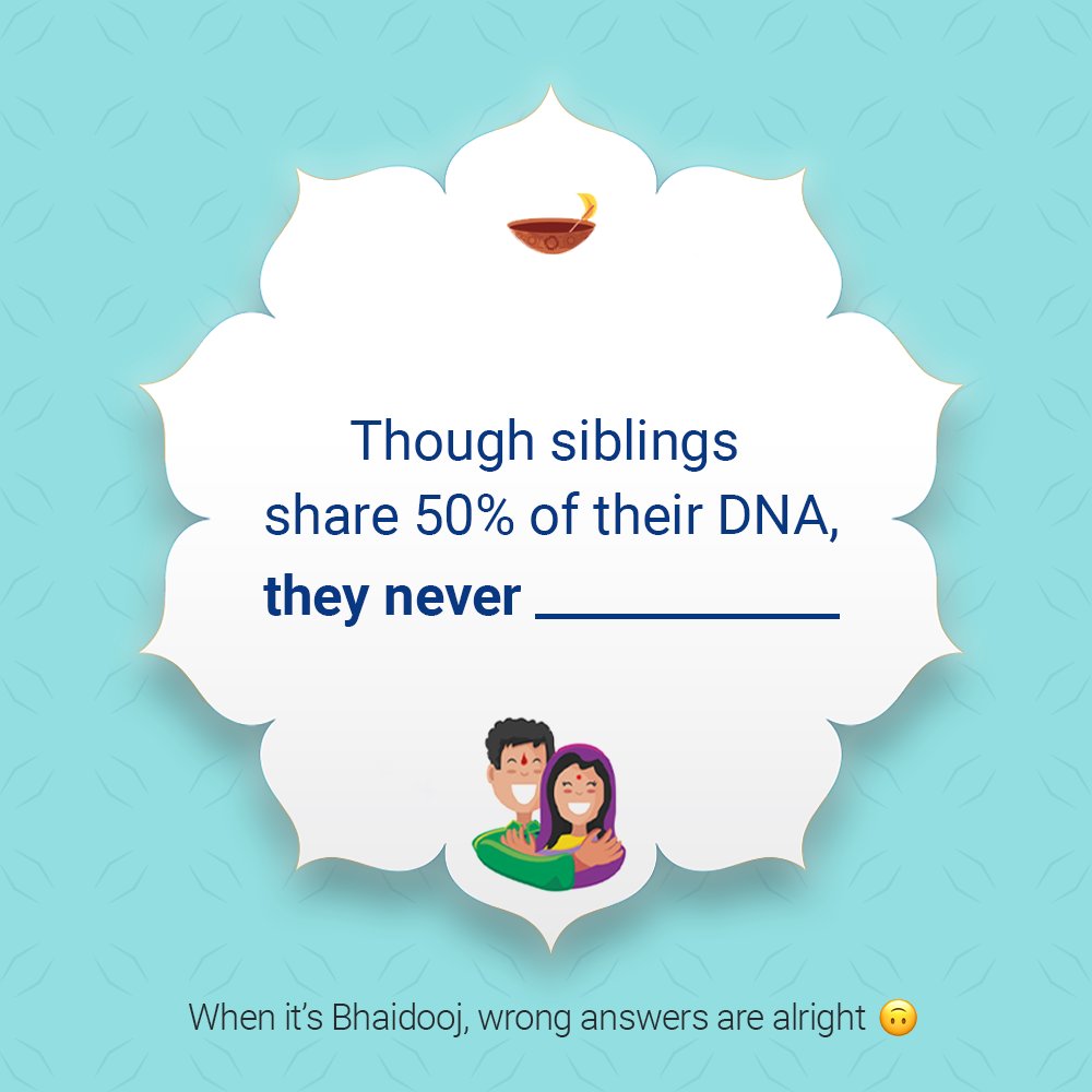 MSVgo's tweet image. Is this what you call a DNAwali #Diwali🤭 Tag an @msvgo champ who’d drop truth bombs!
#Bhaidooj #HappyBhaidooj #HappyDiwali #HappyDiwali2022