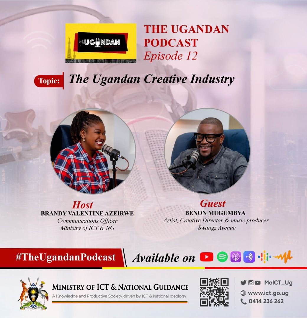 The Ugandan Creative Industry is the focus of #TheUgandanPodcast Episode 12 from @MoICT Ug. @MosesWatasa @dickson_namisi