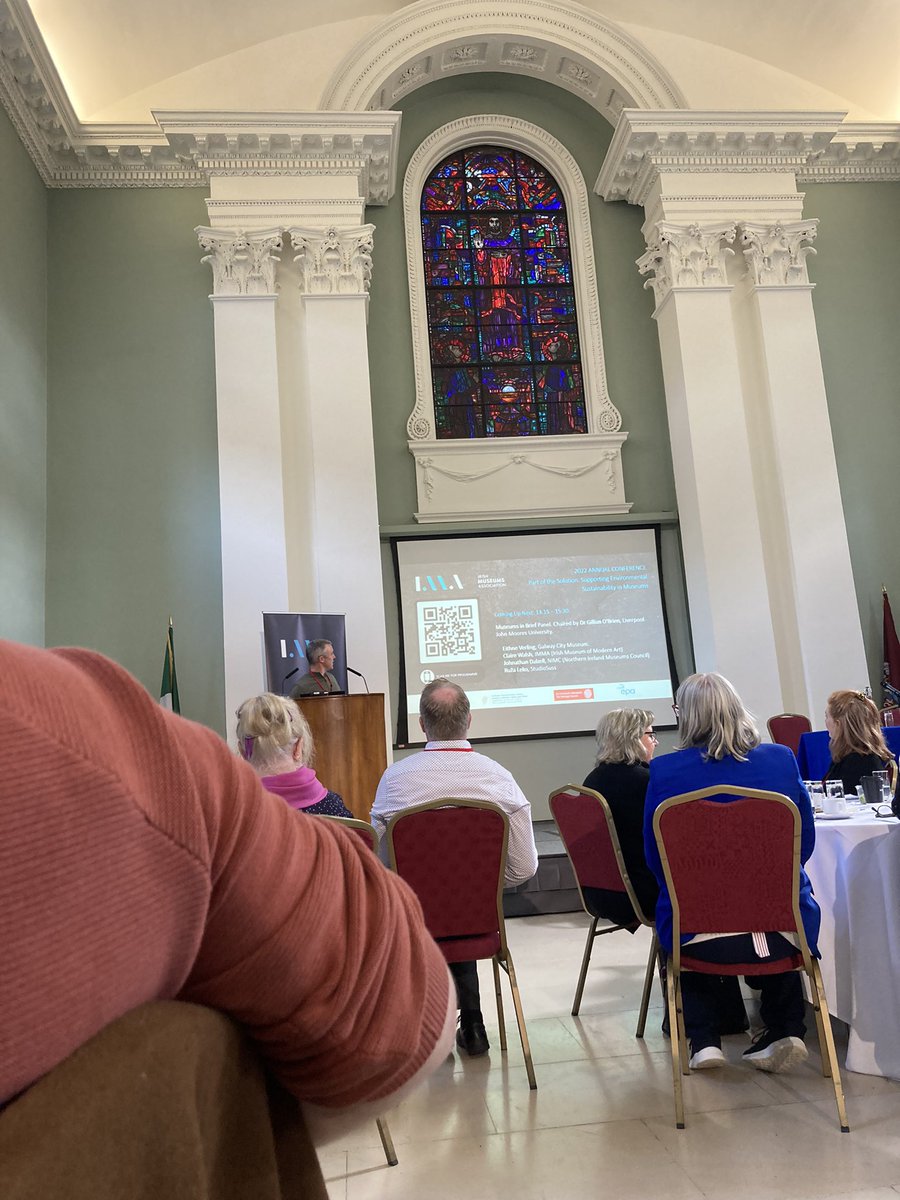 Y’day at the excellent @IrishMuseums IMA Annual Conference @LawSocIreland Part of the Solution.Supporting Environmental Sustainability in Museums: @MFRochford @EPAIreland @drcathydaly @GardenCityShane @PaoloViscardi @GalwayMuseum @ruza_leko @jjdalzell @Henry_McGhie @IMMAIreland