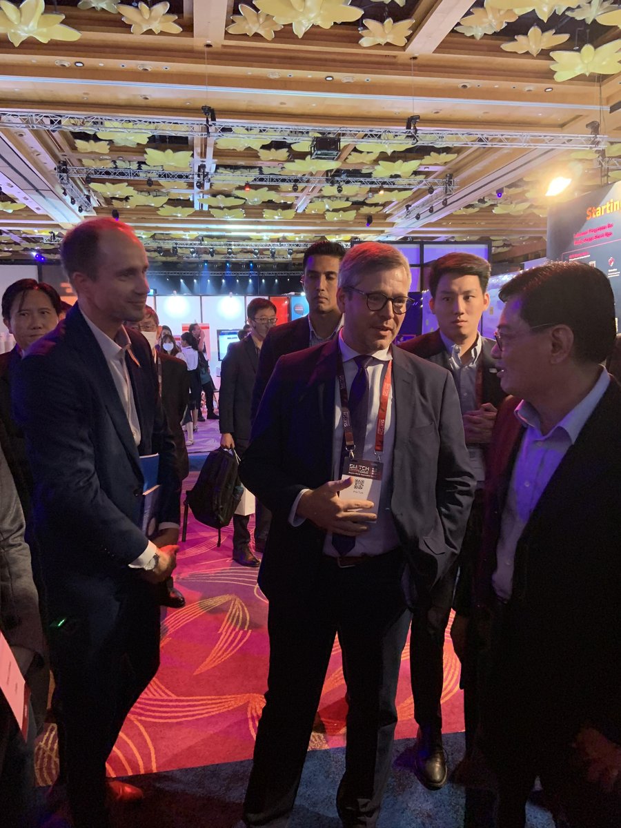 EstoniainSG's tweet photo. Singapore Week of Innovation and Technology (SWITCH) is ON!✅
It is our pleasure to welcome the CEO of  Enterprise Estonia Mr. Lauri Lugna and the @EstoniaInvest team here in Singapore along with the business delegation of Estonia’s promising start ups and companies. 
#SWITCH2022 https://t.co/3lkkoheF6a