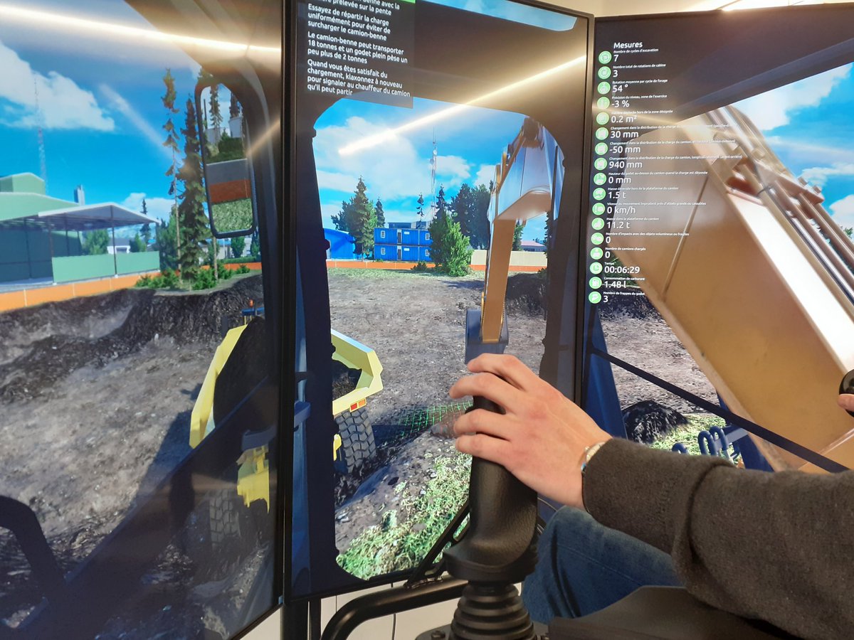 Les travaux publics recrutent et forment. 
Rejoignez nous à côté du Pole Emploi de Dunkerque pour essayer le simulateur de conduite d'engins de la FRTP. 
<a href="/MARLABOSSE/">Martine Arlabosse</a> <a href="/departement59/">Département du Nord</a>