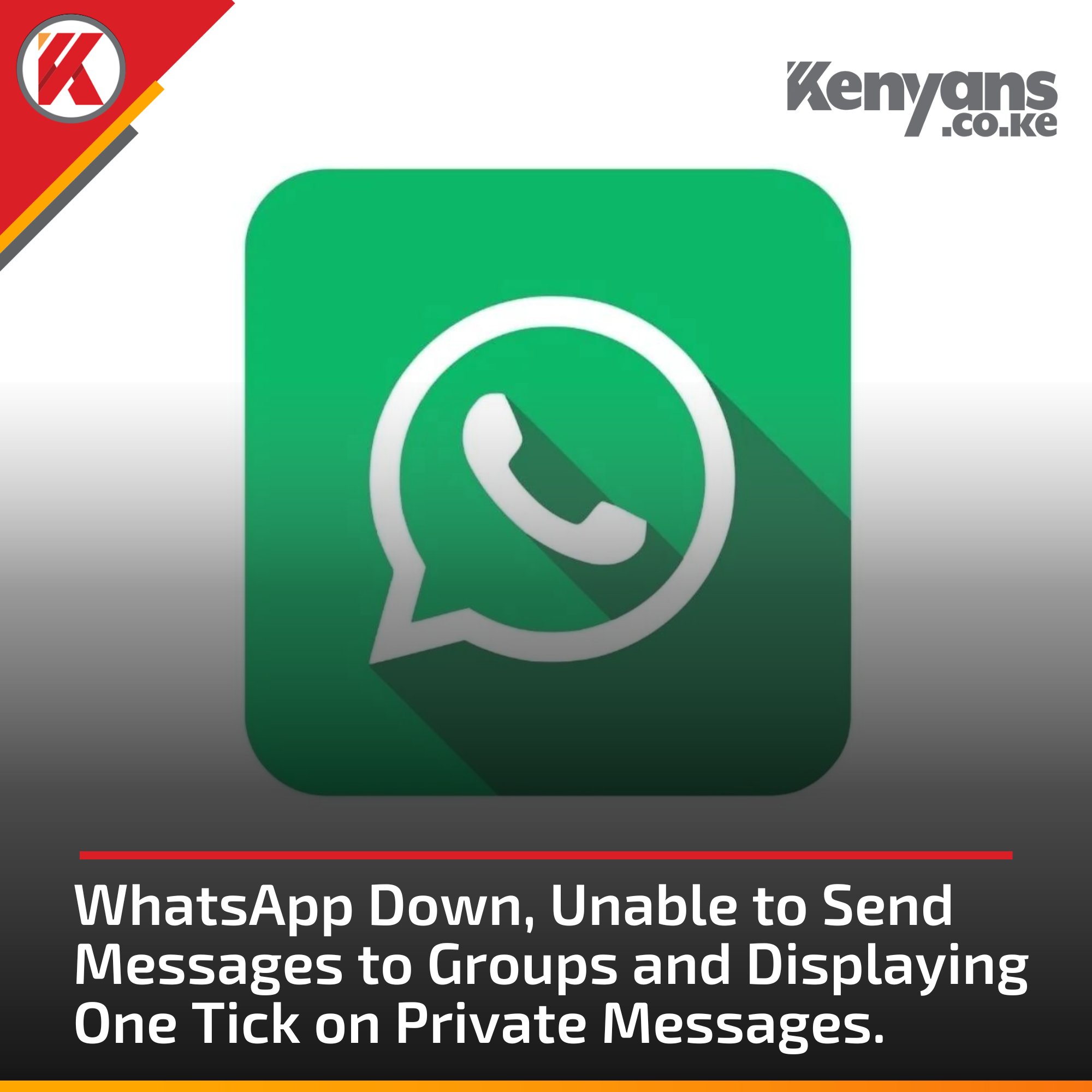 Image WhatsApp down! Users facing problems in sending, receiving messages