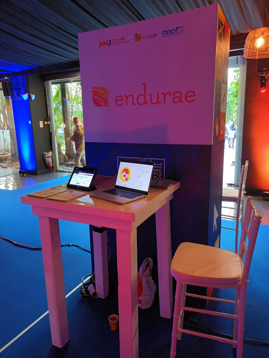 EnduraeVoice's tweet photo. We are excited to participate at this year's Israel EdTech Week organised by MindCET- EdTech Innovation Center in Tel Aviv - talk to us about speaking skills training with our #interVeu platform!  #edTech https://t.co/rgjM5PrFOP