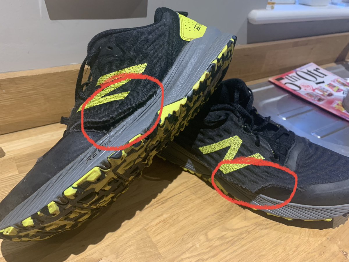 robbsayers's tweet image. £100+ for a pair of trail 👟👟. Fault on both left &amp;amp; right shoe with splitting seams and @NewBalanceUK @newbalance don’t want to know (I can’t locate proof of purchase) 😡. Nothing like the excellent customer service I’ve had from @ASICSUK in the past…