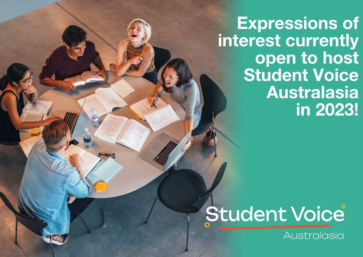 📢Exciting announcement: Expressions of interest currently open to host SVA in 2023! This is your opportunity to demonstrate a flagship commitment to student voice. Find out more here: studentvoiceaustralia.com/s/SVA-EOI-for-…