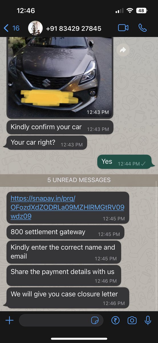 RoyalStagg's tweet photo. @halairporttrfps @KRPURATRAFFIC @vvpuramtrfps @halasoortrfps @JnagarTr I rcvd a call from a lawyer- Number in the chat and the calling numbers are different.They have asked me to clear the fine with the payment link. Is it legit? They said they are clearing the cases in court. https://t.co/IyWahpy0FR