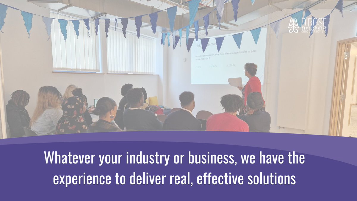 At D'Rose, we go above and beyond to put the focus on equality, diversity and inclusion in all work we do. Whatever your industry or business, we have the experience to deliver real, effective solutions. Visit our website to find out more: droseconsultancy.com