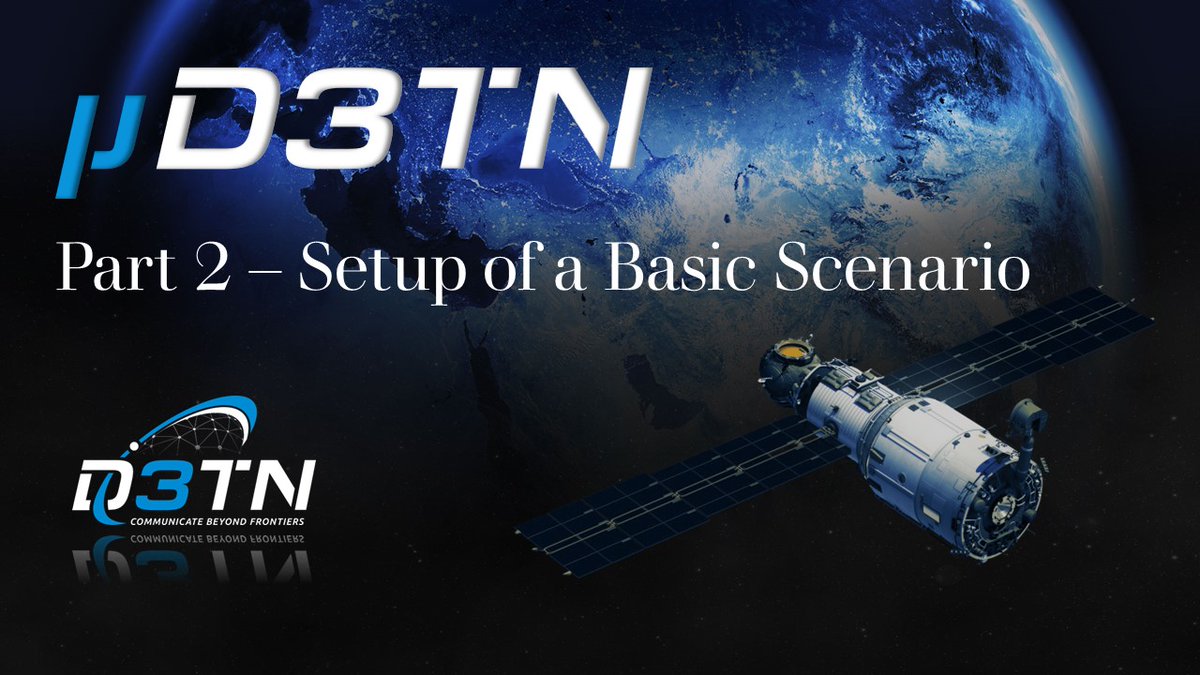 𝗪𝗮𝘁𝗰𝗵 𝗽𝗮𝗿𝘁 𝟮 𝗼𝗳 𝗼𝘂𝗿 µ𝗗𝟯𝗧𝗡 𝘃𝗶𝗱𝗲𝗼 𝘀𝗲𝗿𝗶𝗲𝘀! 
The 2nd part of our µD3TN trilogy can now be seen on YouTube under the following link: youtu.be/wv6gRrmWgrA. 
Check out the full video to learn how to use our space-tested DTN protocol implementation µD3TN!