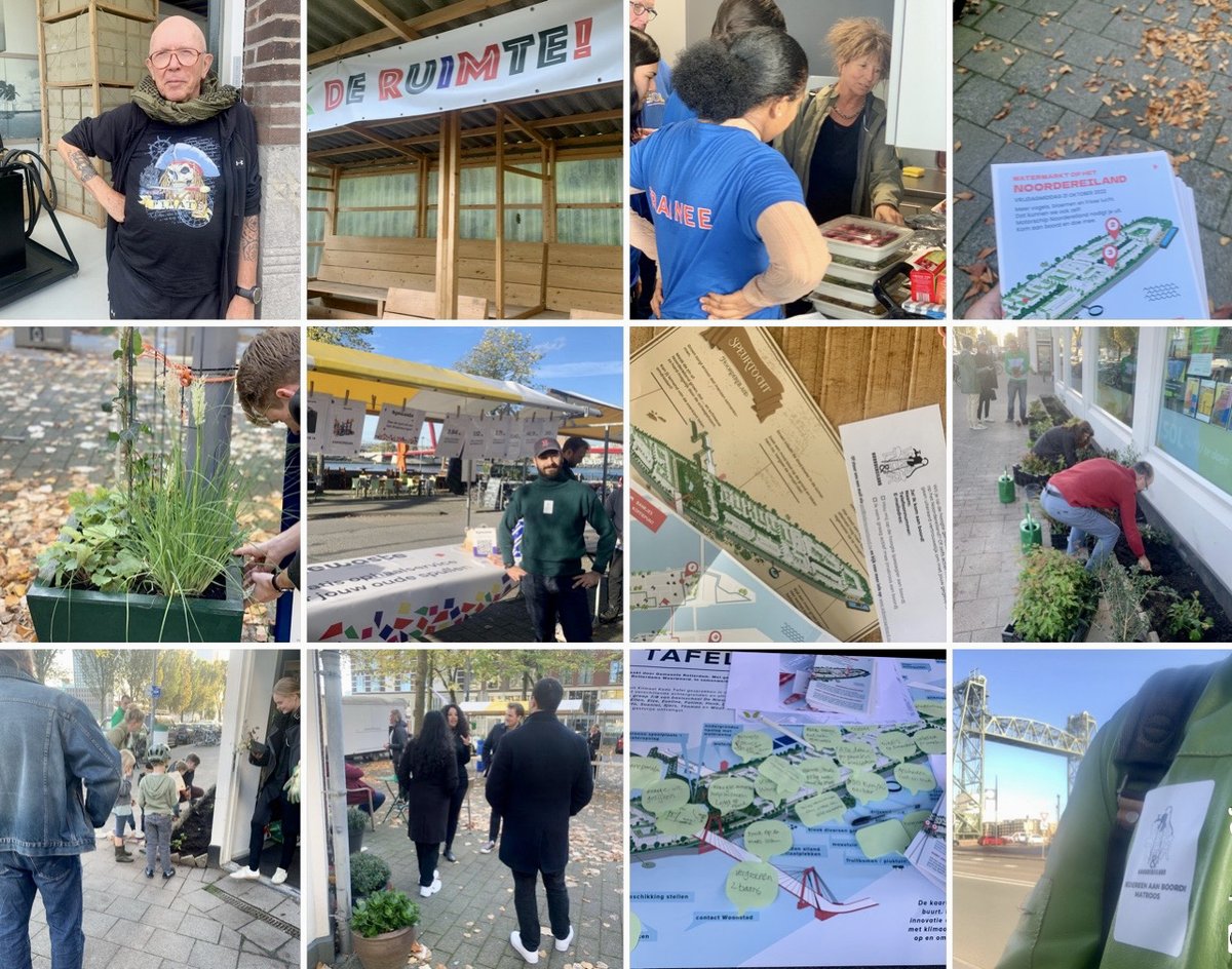 MSNoordereiland's tweet photo. Het verslag van de 1e Klimaat &amp; Water markt (21 okt.) staat online. ☀️🌊♻️
#Klimaat #Noordereiland
Lees het verslag op: https://t.co/KgizEuK4gd https://t.co/CwzdPeA8Cv