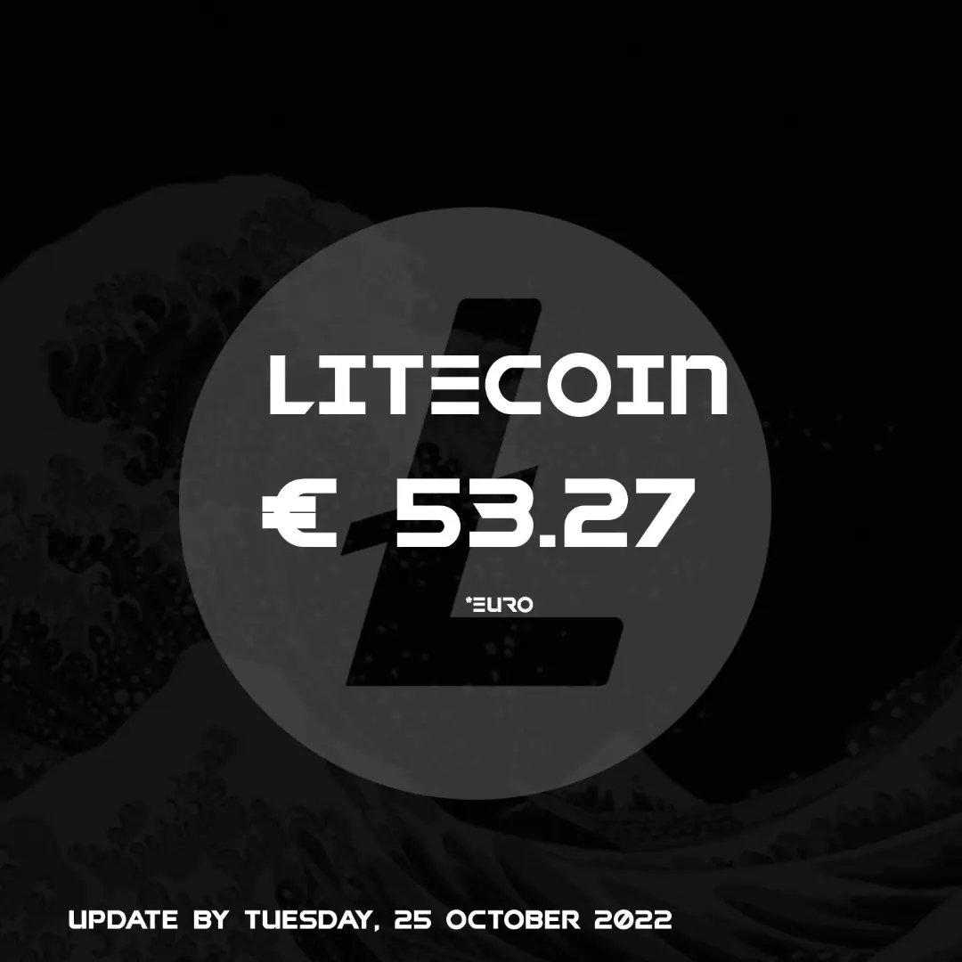 TheOn3verse's tweet photo. Litecoin cryptocurrency exchange rate,by Wed, Oct. 25th, 2022.Follow our twitter! 
Join our Discord : 
https://t.co/maeOwUBo6d 

Follow our Instagram :
https://t.co/g9knh4VdTi

#litecoin #exchangerate #cryptocurrency #nfts #nftcollectible #nftlaunch #nftcommuni̇ty #nftproject https://t.co/d4K34YViOi