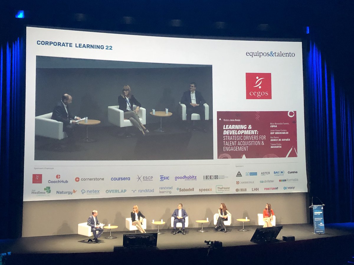 Learning &amp; Development no está con el negocio, es parte del negocio. Somos parte de la estrategia. Arrancamos el #corporatelearning22