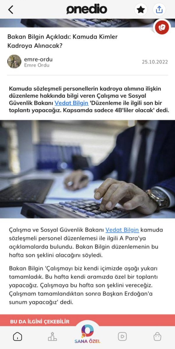 #SözleşmeliMemuraŞartsızKadro