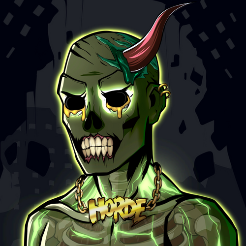 bdm79's tweet photo. @HordeTweets #Horde #Halloween #GOLDHORDELOGO https://t.co/L4bgfhQev6