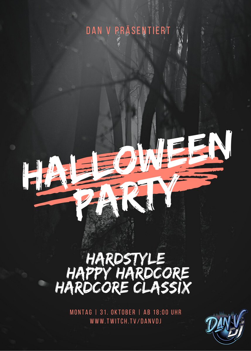danvdj_'s tweet photo. 31.10.22 ab 18 Uhr auf https://t.co/ZMz7nnQbGt
Das beste an Hardstyle, Happy Hardcore und Hardcore Classics
#twitch #twitchdeutschland #twitchnl #twitchde #hardstyle #hardcore #happyhardcore #musik #muziek #dj #party #halloween #twitchnederland #dutchhardcore #hardcoreclassics https://t.co/7B3EIYdSGo