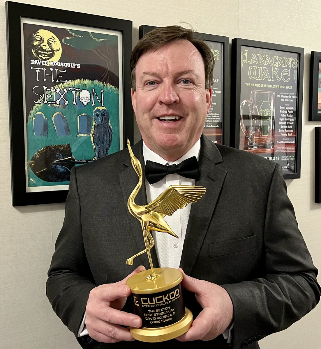 cuckoo_awards's tweet photo. Best wishes to @DavidRousculp For receiving honorable CIFA Trophy for #TheSexton
@PeppyCinema
@FilmFreeway
@IMDb https://t.co/EicEmyjtZ5