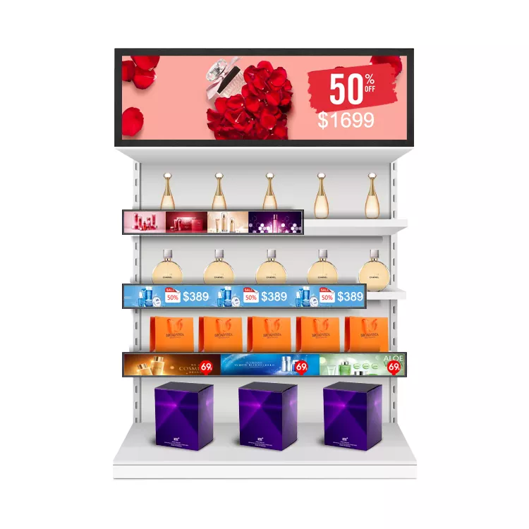 Celiaquan0812's tweet image. digital_signage_pantallas Shelf Edge Screen #shelfscreen #edgescreen #digitalsignage #supermarket #retailscreen