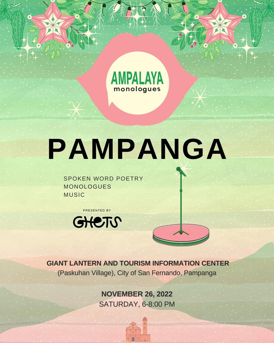 Ampalaya Monologues tweet media