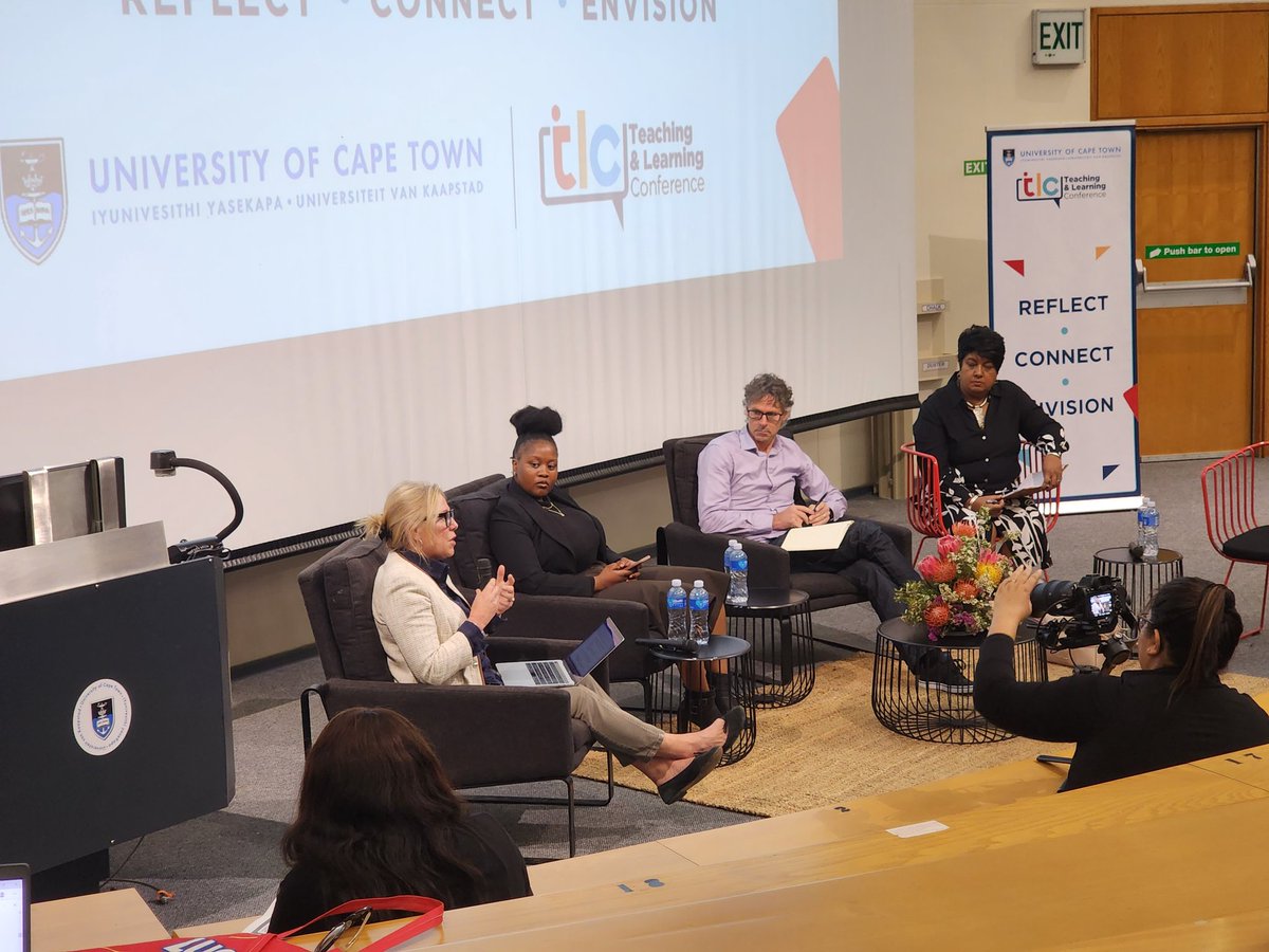 Valuable panel discussion with <a href="/BehariLeak/">Kasturi Behari-Leak</a>, Richard Perez from <a href="/dschoolUCT/">d-school</a>
#learning #coaching and <a href="/SibekoYanganani/">Sibeko Gold</a>. Rethinking context and "contexture", moving forward to create a shared philosophy &amp; values of human connectivity and co-creation. #Ubuntu #SocialJustice 
 #TLC2022